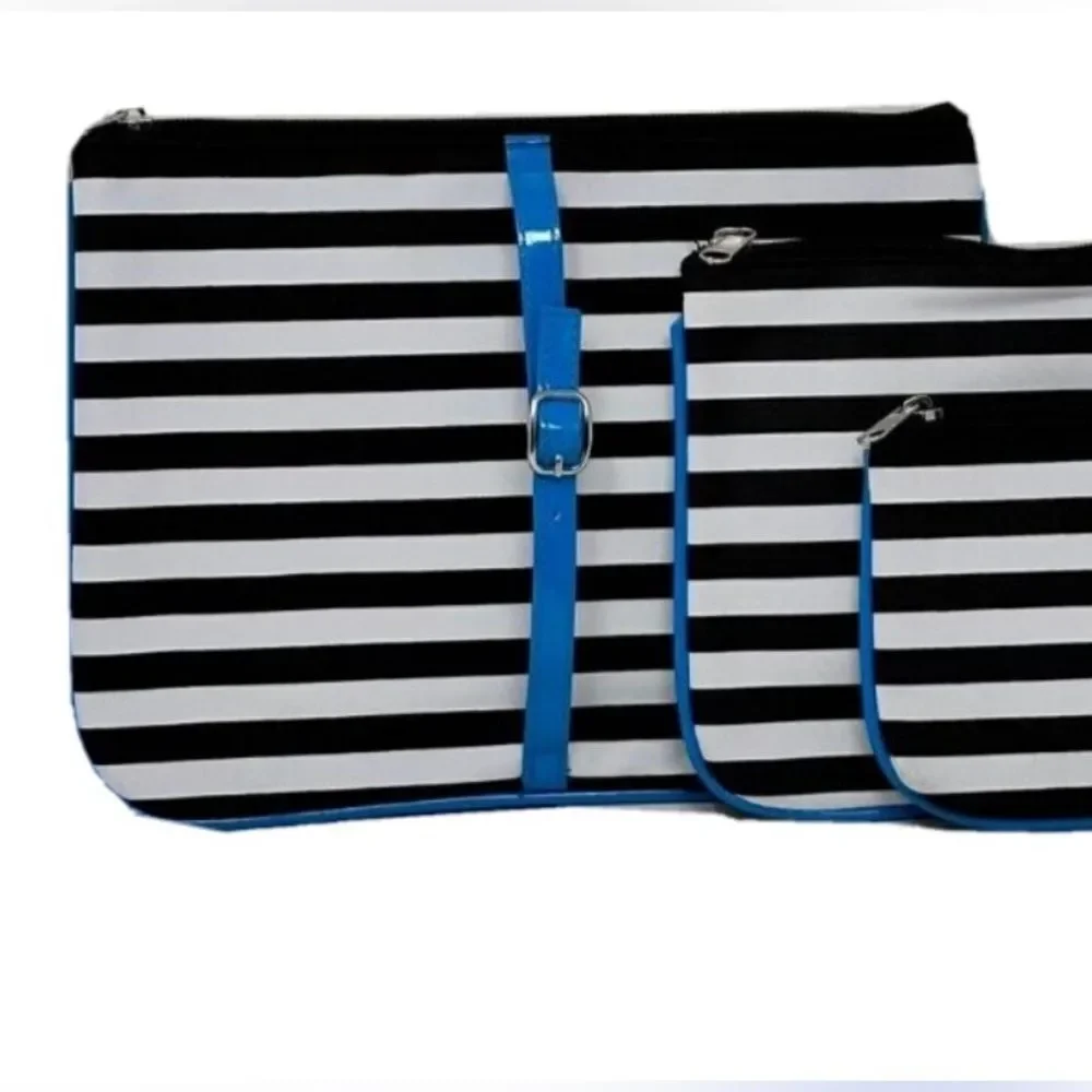 Nordstrom 3-Piece Makeup Bag - New